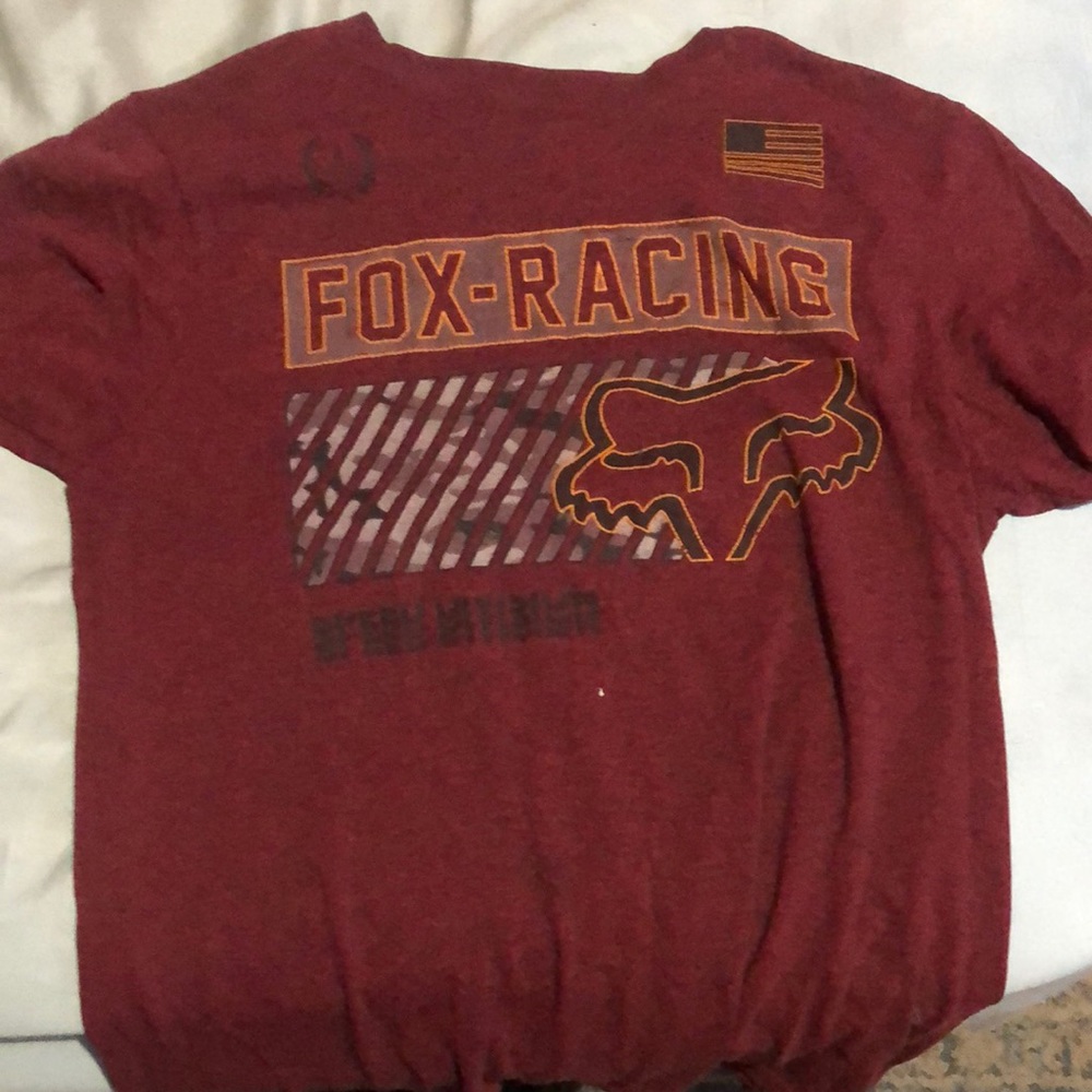 This is a Fox Racing t-shirt